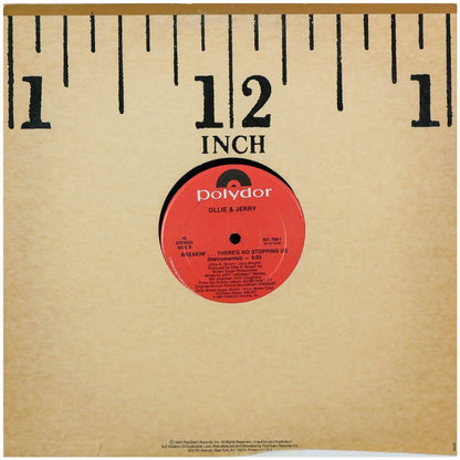 OLLIE & CHERRY - BREAKIN...THERES NO STOPPING US | 12 MAXI SINGLE USADO