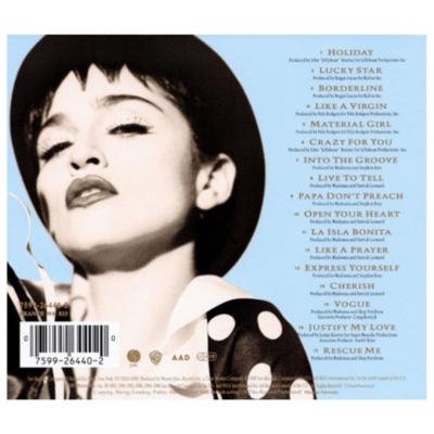 MADONNA - THE IMMACULATE COLLECTION | CD
