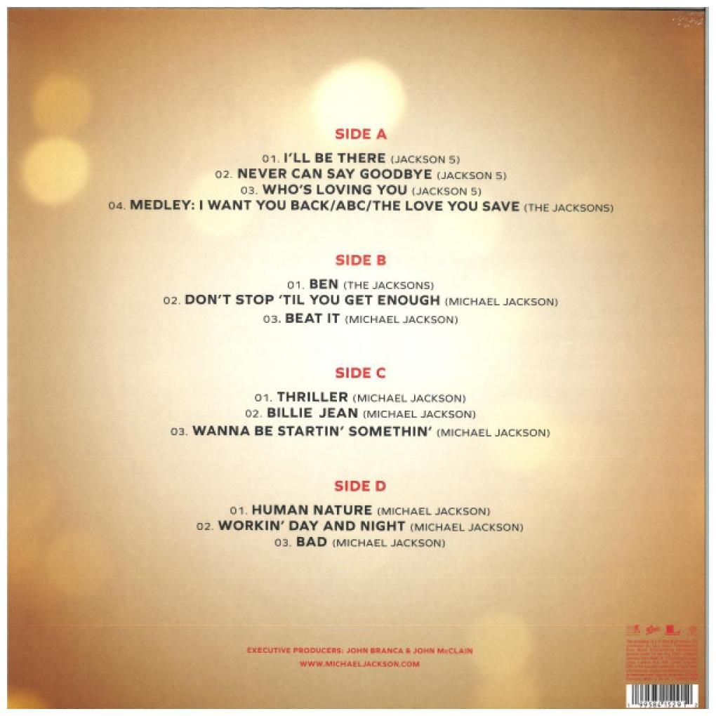 MICHAEL JACKSON - MICHAEL: SONGS FROM THE MOTION PICTURE (2LP) (140GRS) | VINILO