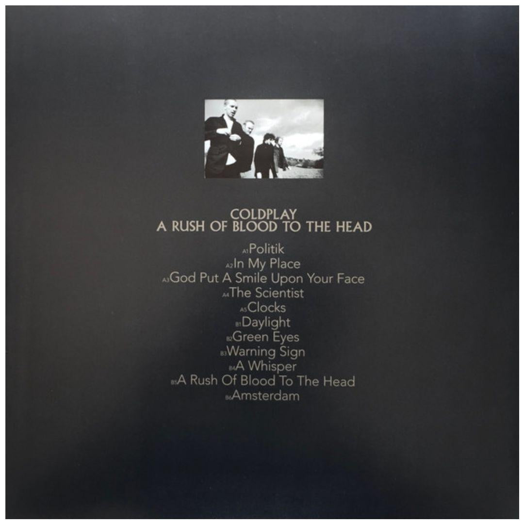 COLDPLAY - A RUSH OF BLOOD TO THE HEAD | VINILO