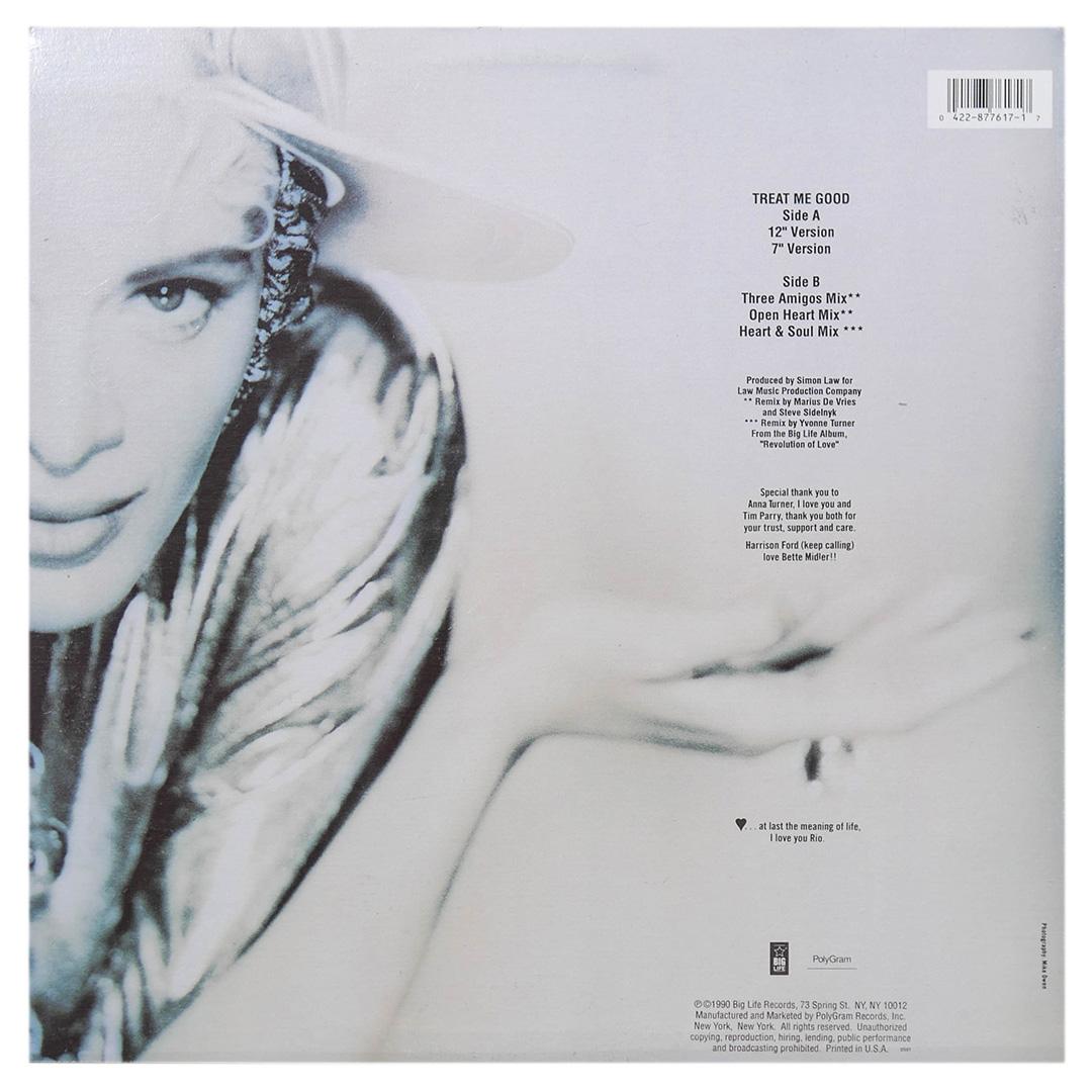 YAZZ - TREAT ME GOOD | 12" MAXI SINGLE USADO
