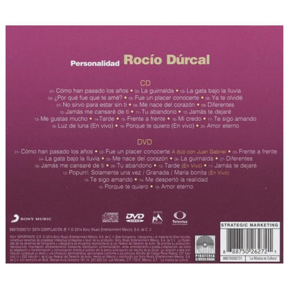 ROCIO DURCAL - PERSONALIDAD (CD+DVD) | CD