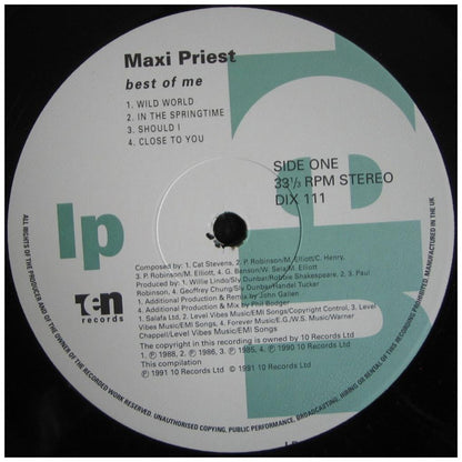 MAXI PRIEST - BEST OF ME (2LP) | VINILO USADO