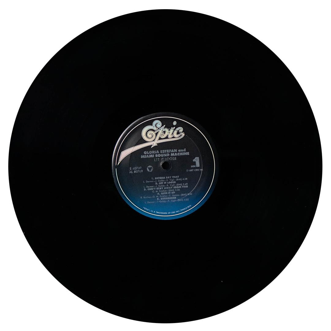 GLORIA ESTEFAN & MIAMI SOUND MACHINE - LET IT LOOSE | VINILO USADO