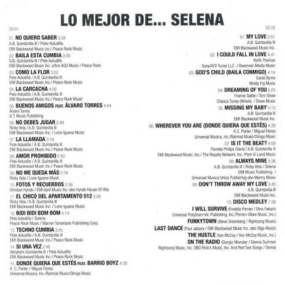 SELENA - LO MEJOR (2CD) | CD