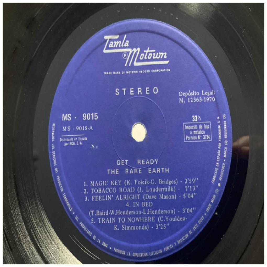 RARE EARTH - GET READY | VINILO USADO