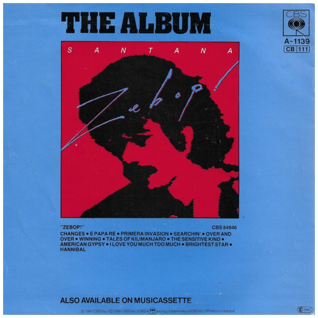 SANTANA - WINNING | 7" SINGLE USADO