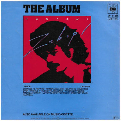 SANTANA - WINNING | 7" SINGLE USADO