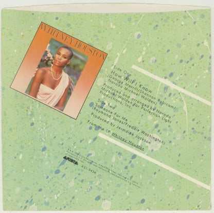 WHITNEY HOUSTON - HOW WILL I KNOW | 7" SINGLE VINILO USADO