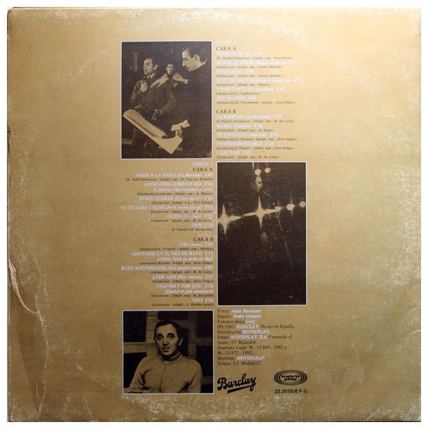 CHARLES AZNAVOUR - ORO (2LP) | VINILO USADO
