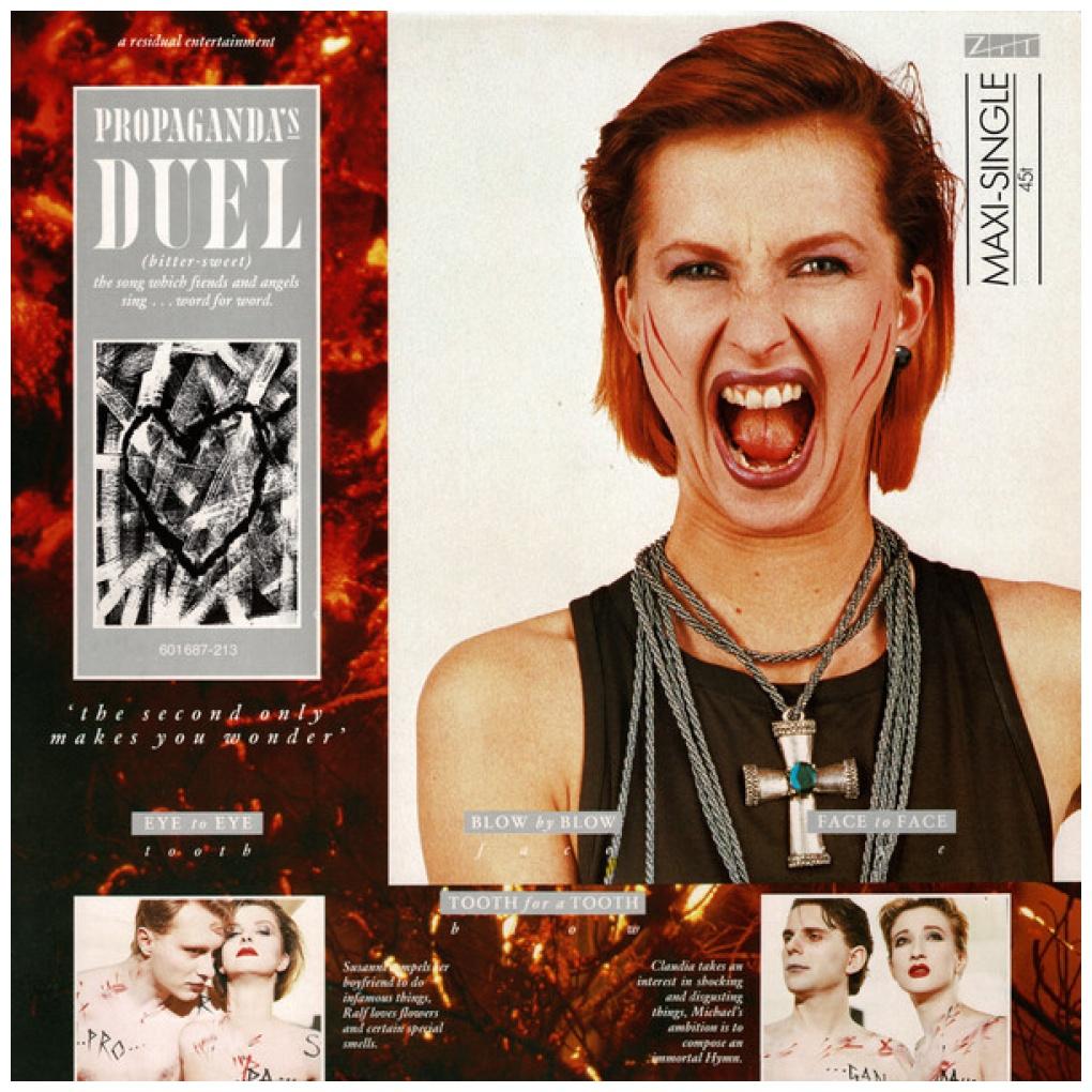 PROPAGANDA - DUEL | 12'' MAXI SINGLE USADO