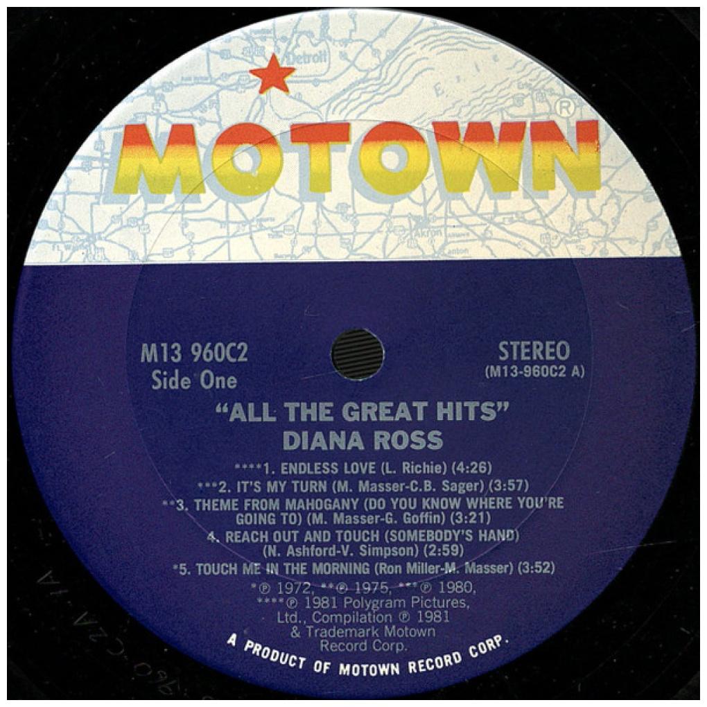 DIANA ROSS - ALL THE GREATEST HITS (2LP) | VINILO USADO