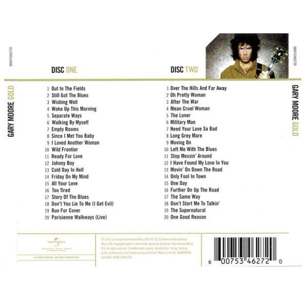 GARY MOORE - GOLD (2CD) | CD