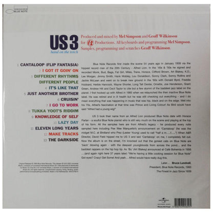 US3 - HAND ON THE TORCH | VINILO