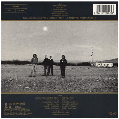 U2 - WITH OR WITHOUT YOU | 7" SINGLE USADO