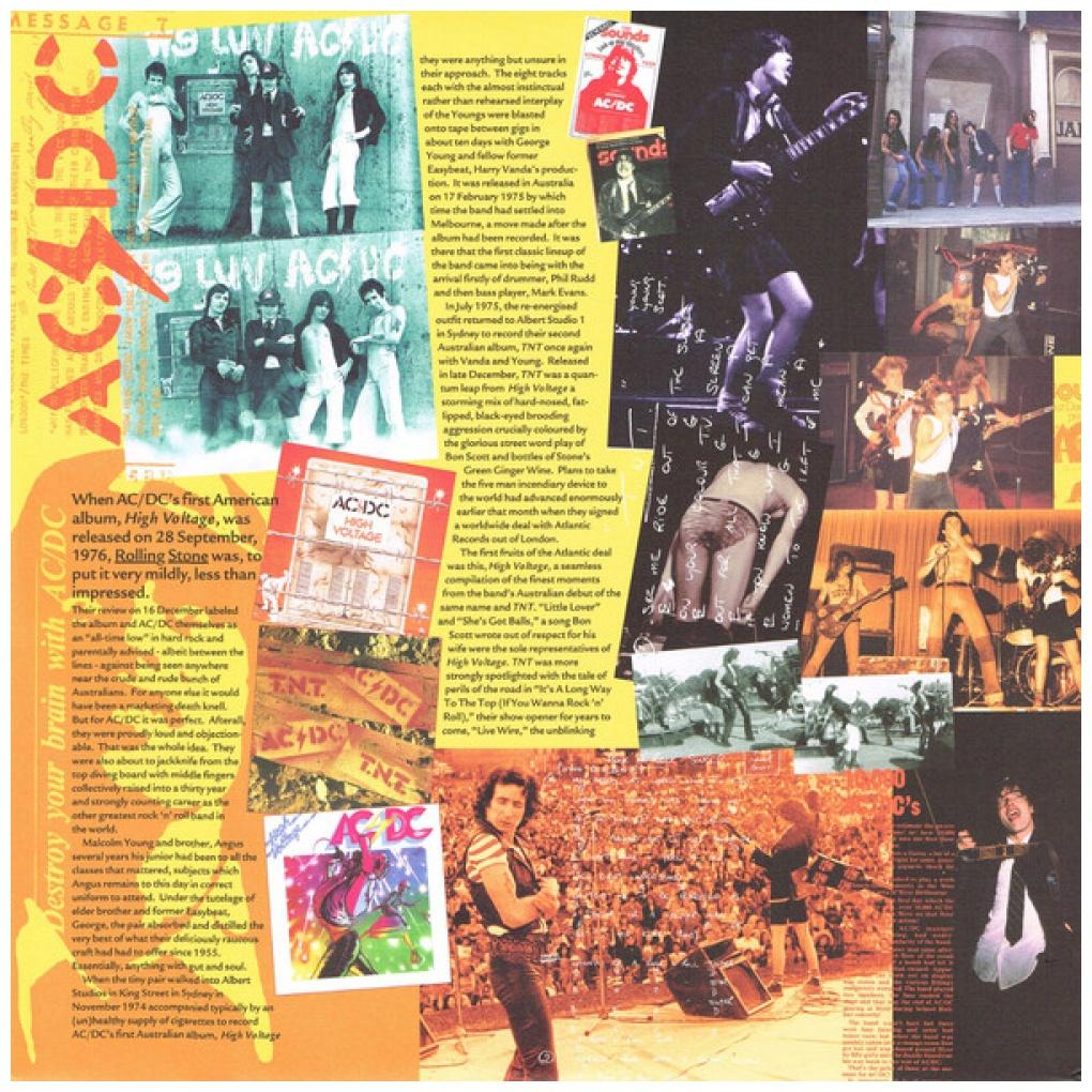 AC DC - HIGH VOLTAGE (180GRS) | VINILO