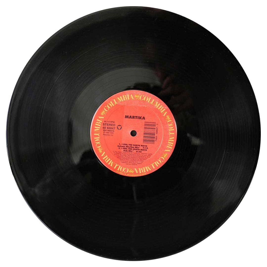 MARTIKA - I FEEL THE EARTH MOVE | 12" MAXI SINGLE USADO