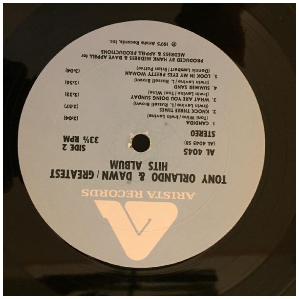 TONI ORLANDO & DAWN - GREATEST HITS | VINILO USADO
