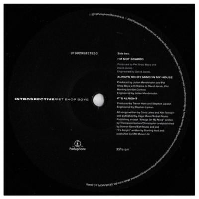 PET SHOP BOYS - INTROSPECTIVE | VINILO