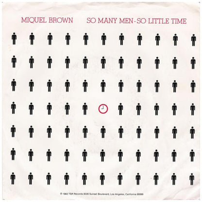 MIQUEL BROWN - SO MANY MAN SO LITTLE TIME | 7" SINGLE USADO