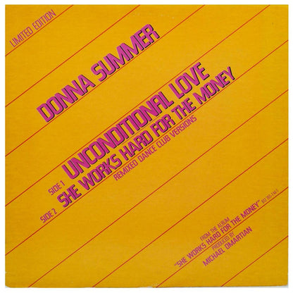 DONNA SUMMER  - UNCONDITIONAL LOVE | 12" MAXI SINGLE USADO