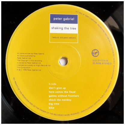 PETER GABRIEL - SHAKING THE TREE: TWELVE GOLDEN GREATS | VINILO USADO