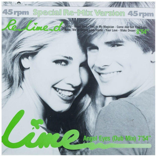 LIME - ANGEL EYES | 12" MAXI SINGLE USADO
