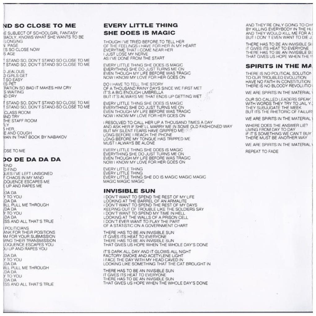 POLICE  - GREATEST HITS | CD