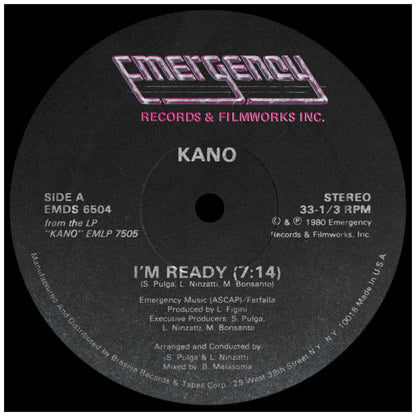 KANO - I'M READY | 12'' MAXI SINGLE USADO