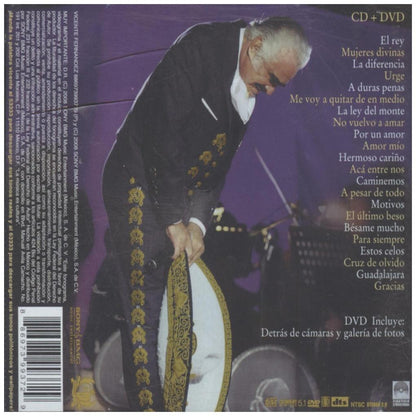 VICENTE FERNANDEZ - PRIMERA FILA (CD+DVD) | CD