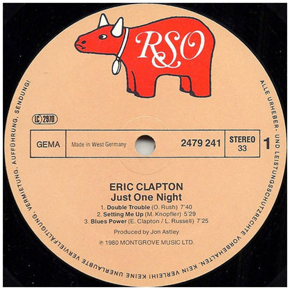 ERIC CLAPTON - JUST ONE NIGHT (2LP) | VINILO USADO