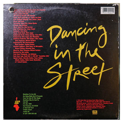DAVID BOWIE FT. MICK JAGGER - DANCING IN THE STREETS | 12" MAXI SINGLE USADO