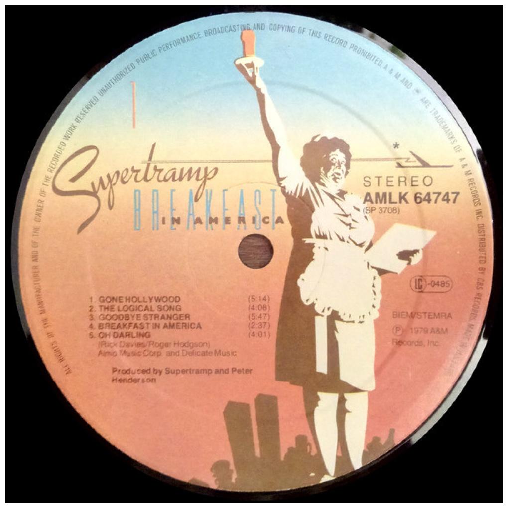 SUPERTRAMP - BREAKFAST IN AMERICA | VINILO USADO