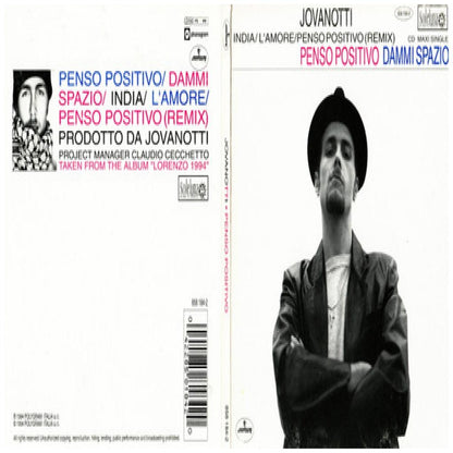 JOVANOTTI - PENSO POSITIVO (CD MAXI SINGLE) | CD