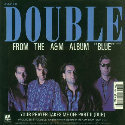 DOUBLE - THE CAPTAIN OF THE HEART | 7" SINGLE VINILO USADO