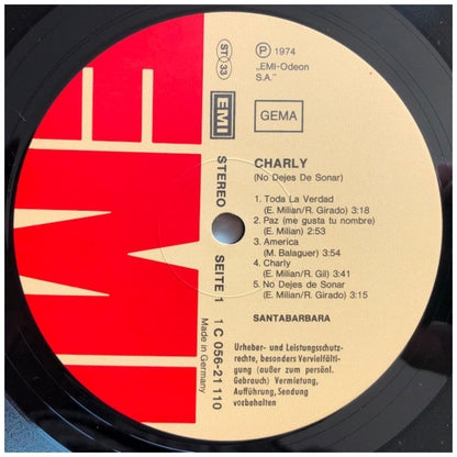 SANTABARBARA - CHARLY (NO DEJES DE SONAR) | VINILO USADO