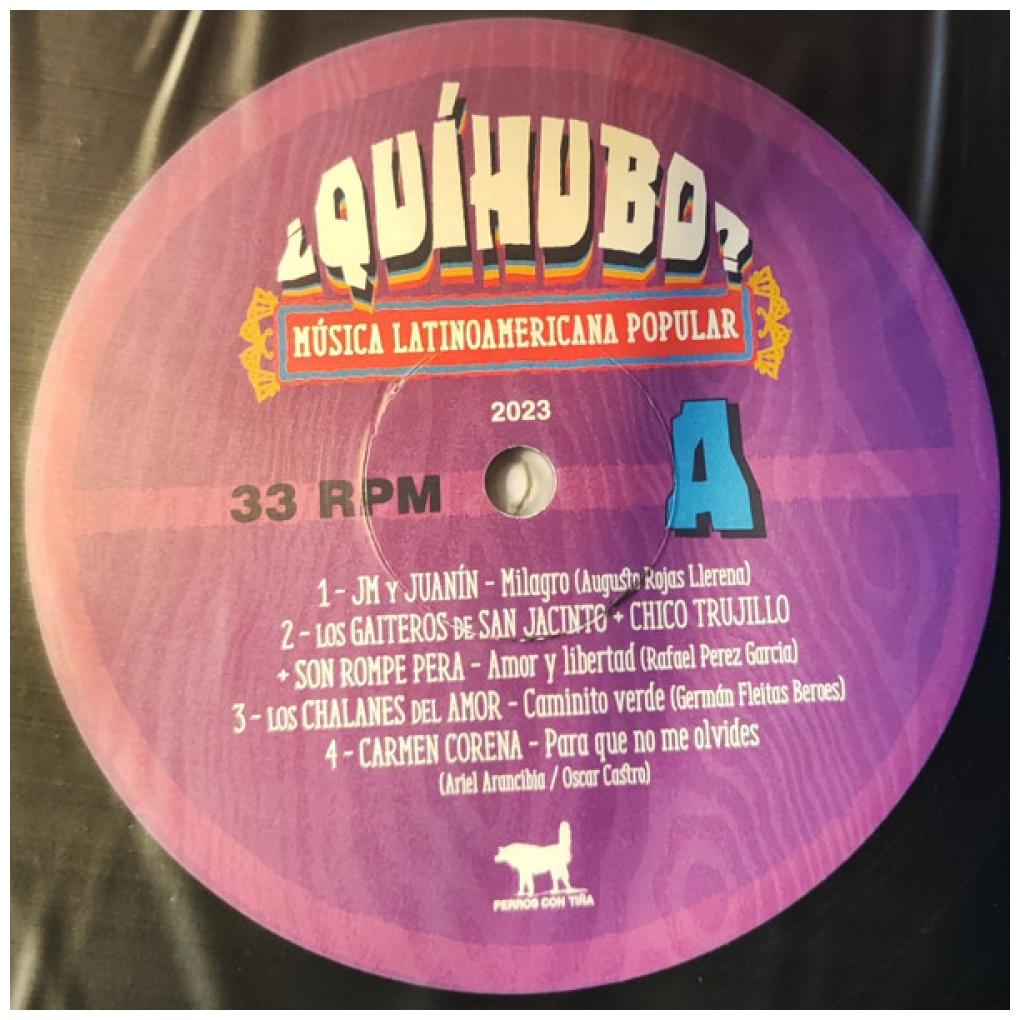 ¿QUIHUBO? - MUSICA LATINOAMERICANA POPULAR | VINILO