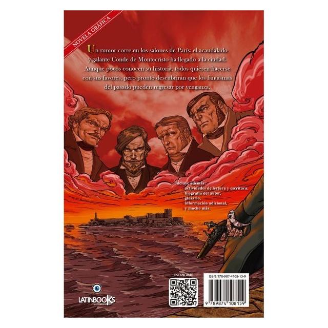 NOVELA GRÁFICA: EL CONDE DE MONTECRISTO
 (TAPA BLANDA) - ALEJANDRO DUMAS | LIBRO