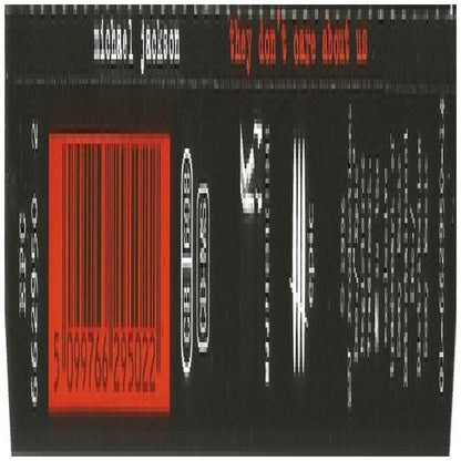 MICHAEL JACKSON - THEY DON'T CARE ABOUT US (CD MAXI SINGLE) | CD