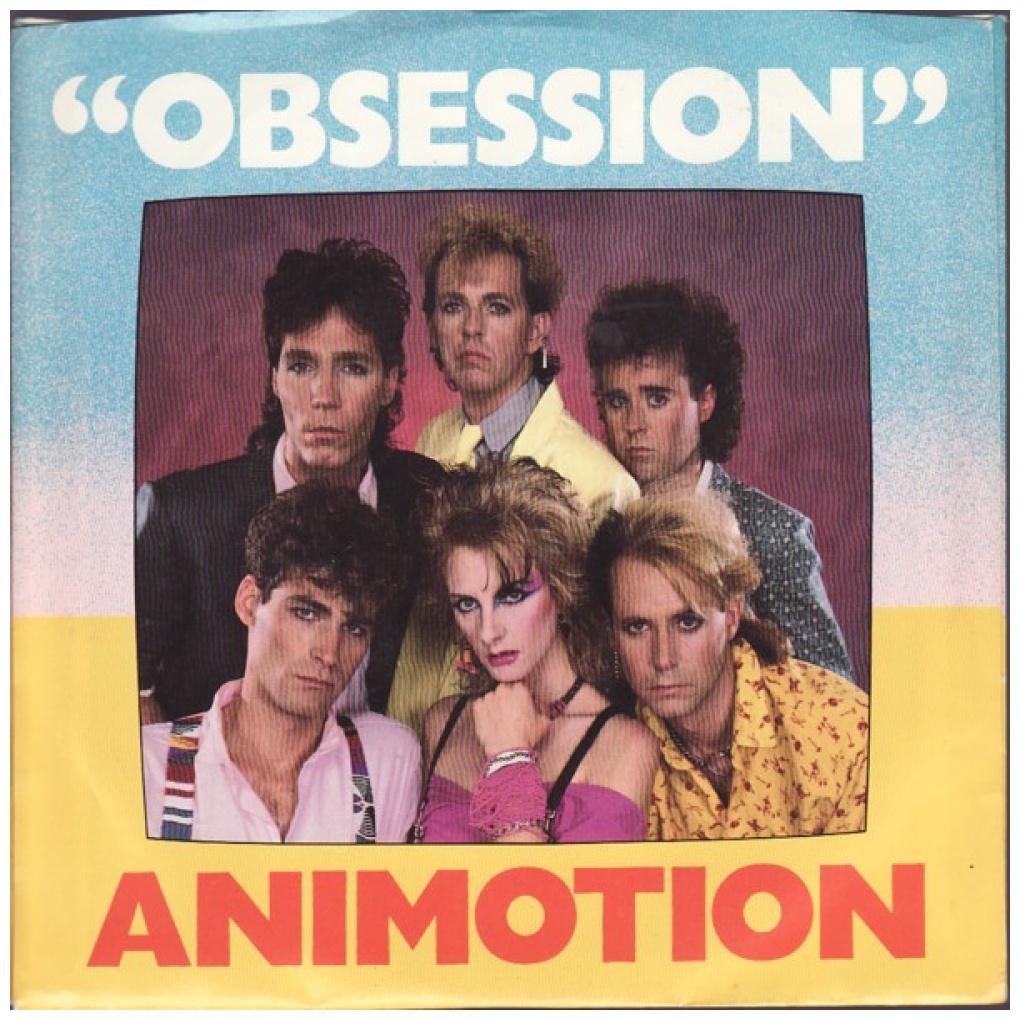 ANIMOTION - OBSESSION | 7" SINGLE USADO