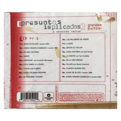 PRESUNTOS IMPLICADOS  - SELECCION NATURAL GRANDES EXITOS | CD