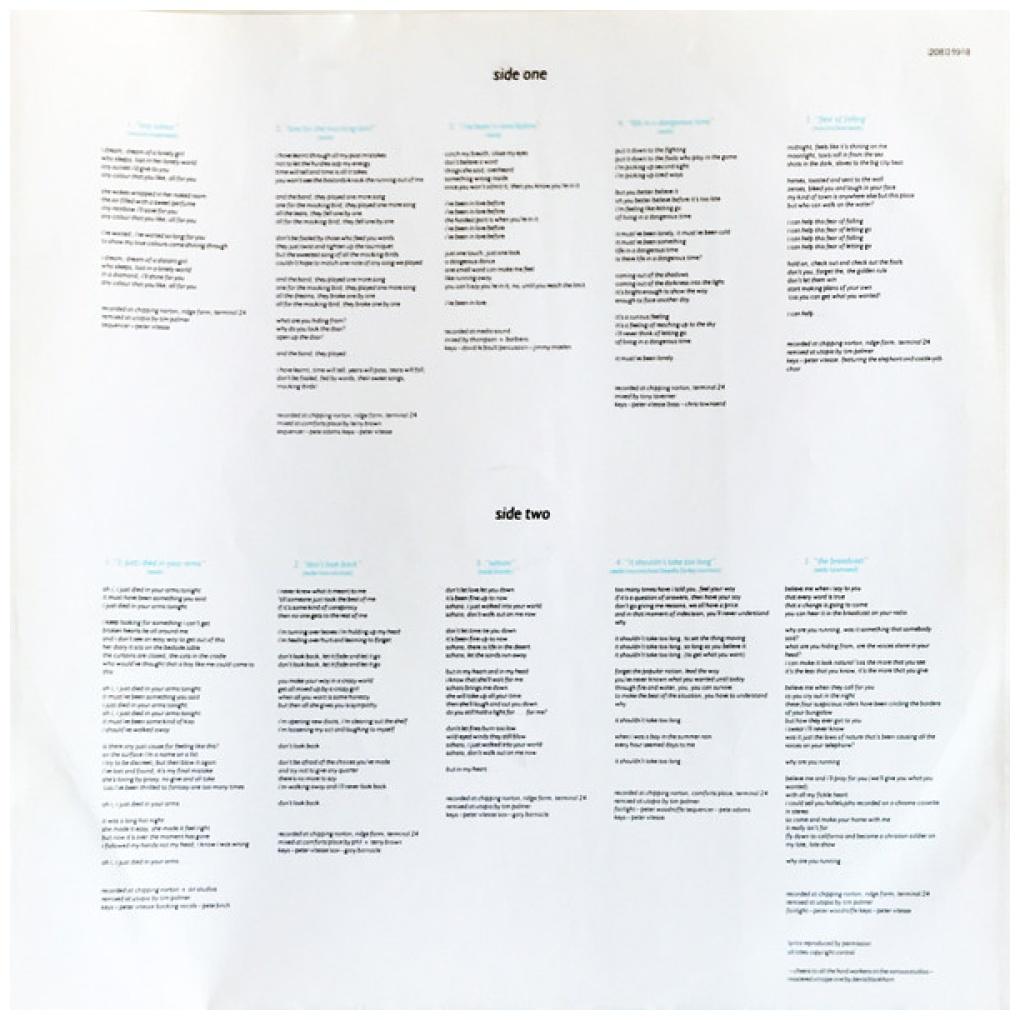 CUTTING CREW - BROADCAST | VINILO USADO