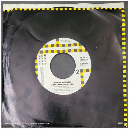 BOBBY McFERRIN  - DON'T WORRY BE HAPPY | 7" SINGLE USADO