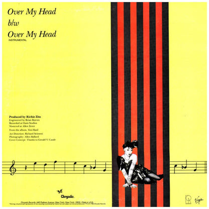 TONI BASIL - OVER MY HEAD | 12'' MAXI SINGLE USADO