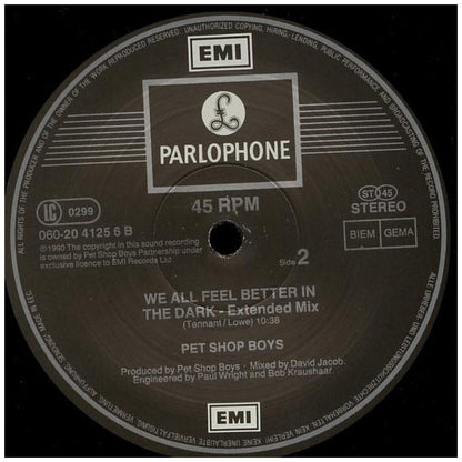 PET SHOP BOYS - BIENG BORING | 12'' MAXI SINGLE USADO