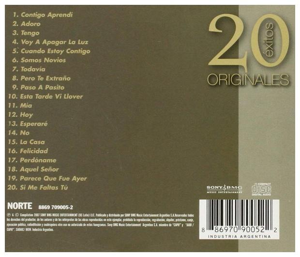 ARMANDO MANZANERO - 20 EXITOS ORIGINALES | CD