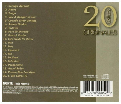 ARMANDO MANZANERO - 20 EXITOS ORIGINALES | CD