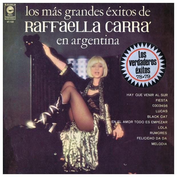 RAFFAELLA CARRA - LOS MAS GRANDES EXITOS | VINILO USADO