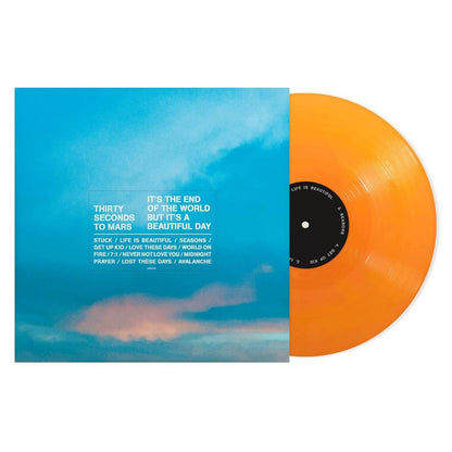30 SECONDS TO MARS - IT S THE END OF THE WORLD BUT IT S A BEAUTIFUL DAY (ORANGE VINYL) | VINILO