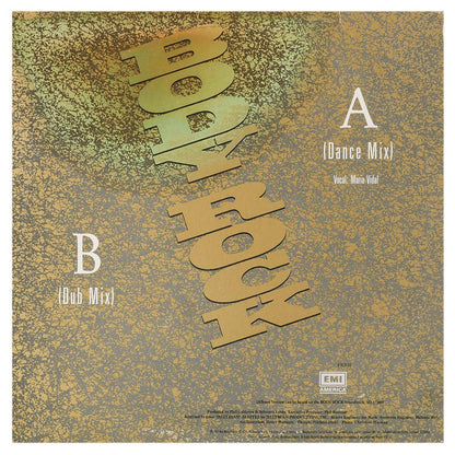 MARIA VIDAL - BODY ROCK | 12" MAXI SINGLE USADO